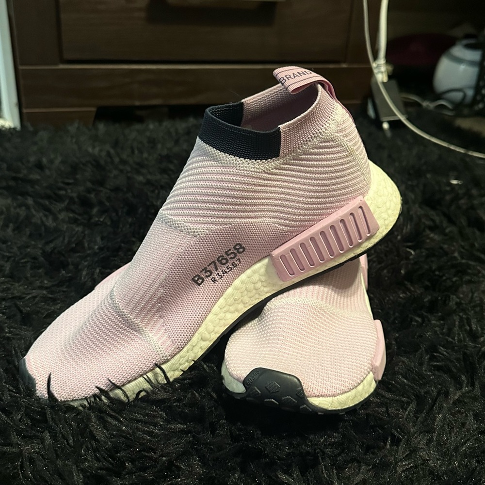 Lilac/pink-ish adidas Nmd_Cs1 Primeknit Sneakers Casual Shoes B37658 clear lilac